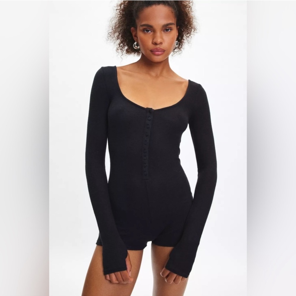NWT Urban Outfitters Black Romper